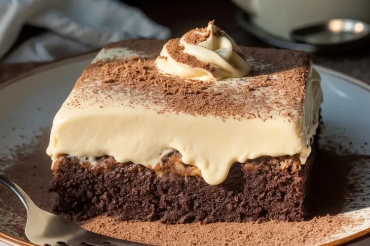 Mocha Tres Leches Cake
