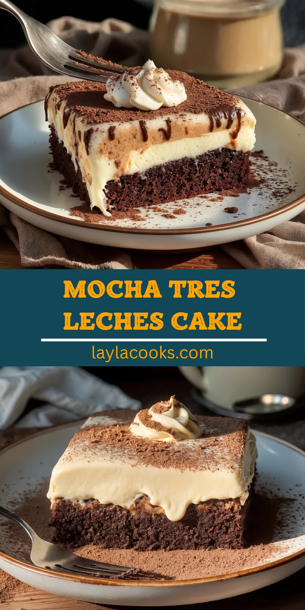 Mocha Tres Leches Cake