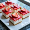 No-Bake Strawberry Cheesecake Bars
