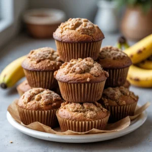 Paleo Banana Bread Muffins