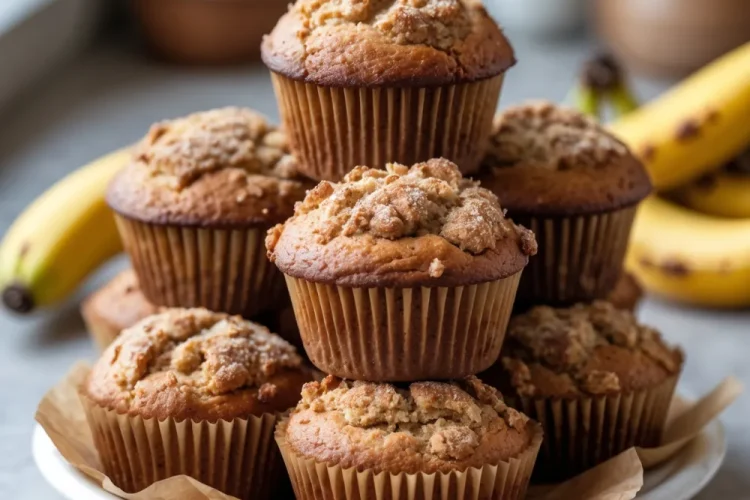 Paleo Banana Bread Muffins