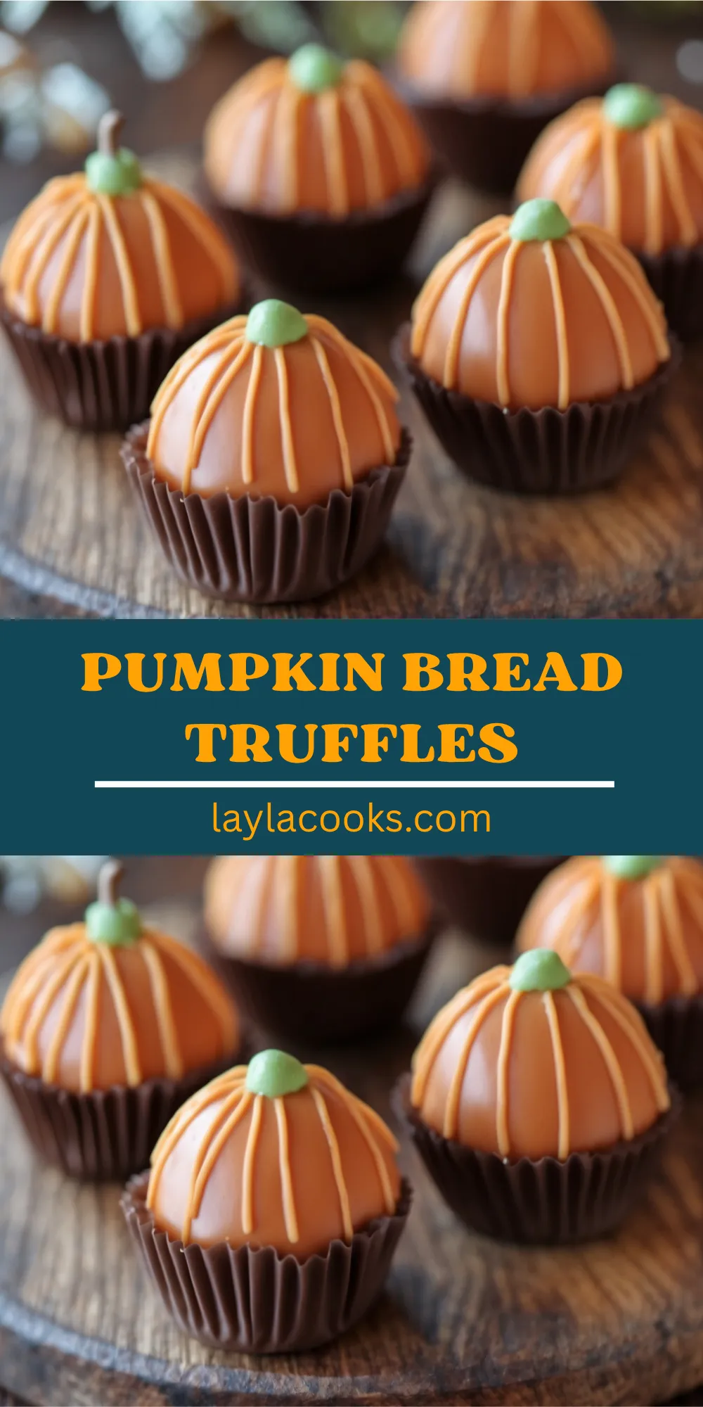 Pumpkin Bread Truffles