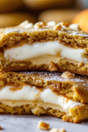 Pumpkin Cheesecake Cookies