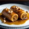 Pumpkin French Toast Roll-Ups