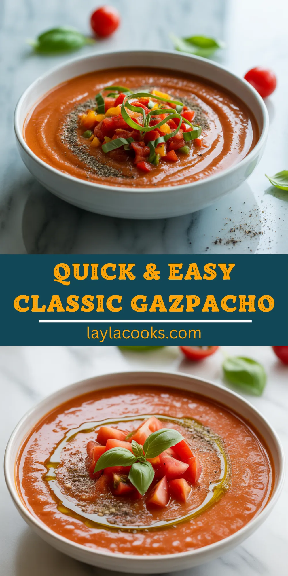 Quick & Easy Classic Gazpacho 