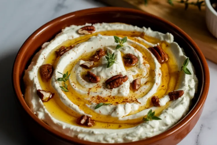 Spicy Ricotta Dip with Hot Honey