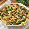 Spinach and Mushroom Frittata