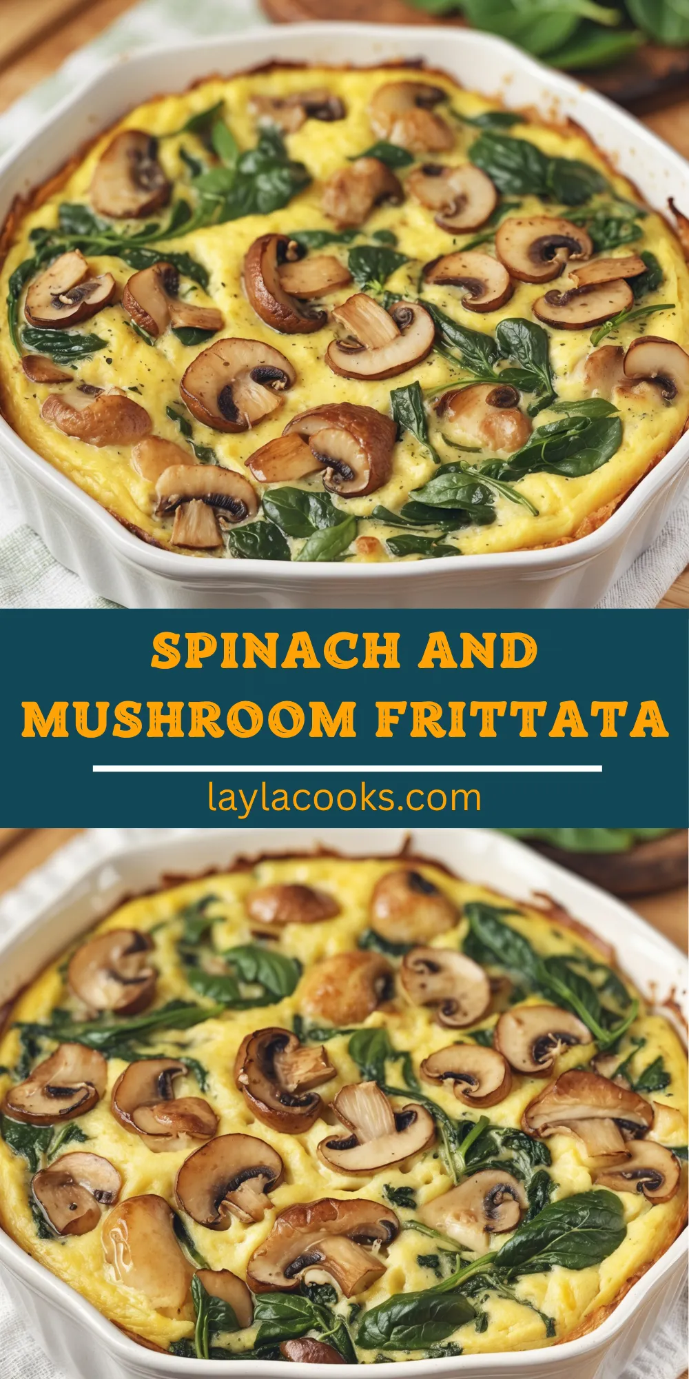 Spinach and Mushroom Frittata